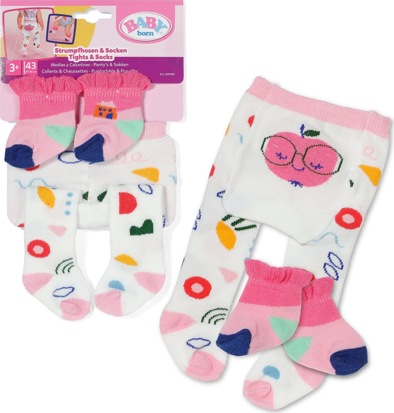 BABY born Pančucháče a ponožky so vzormi