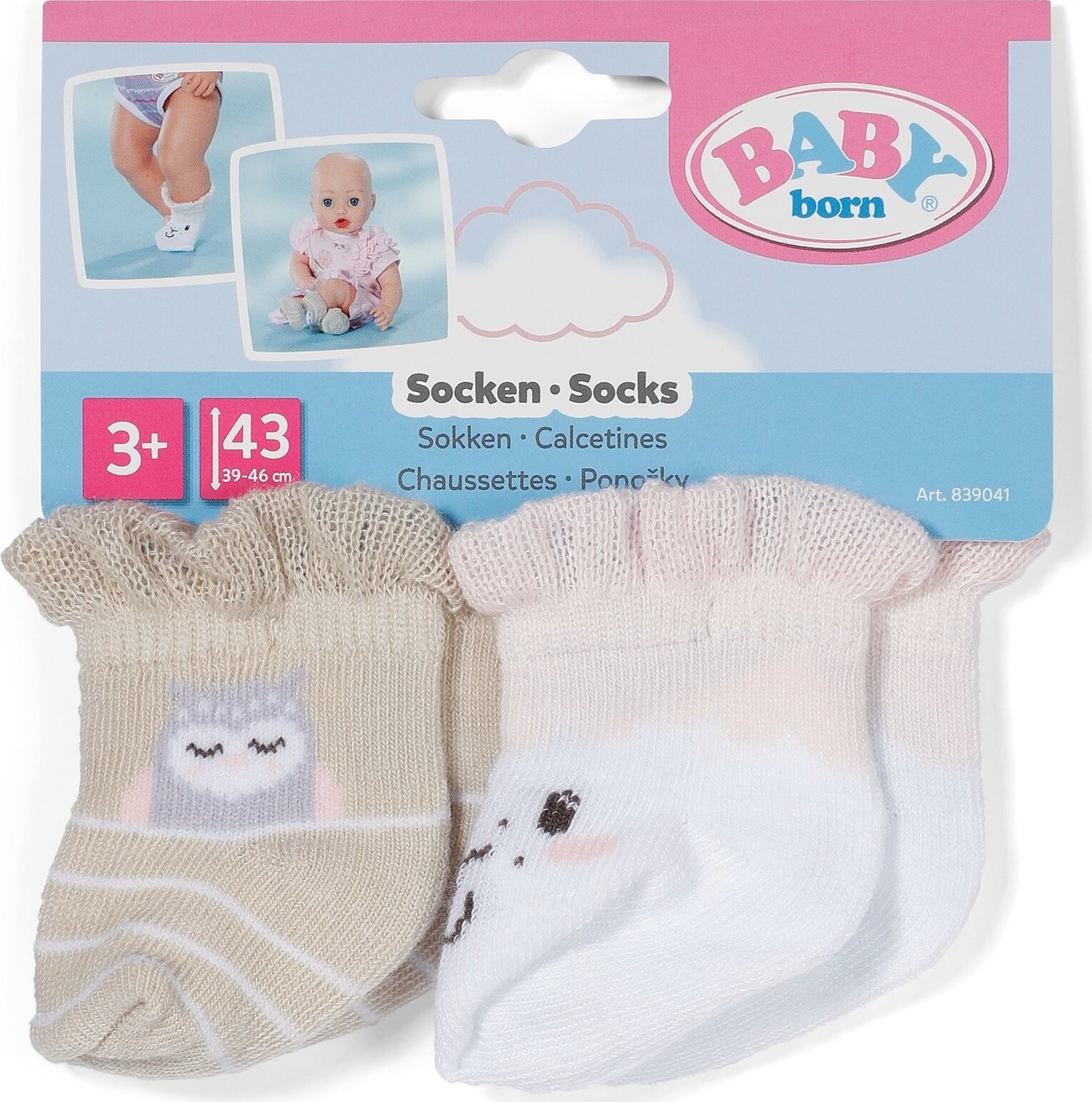 BABY born Ponožky ovečka