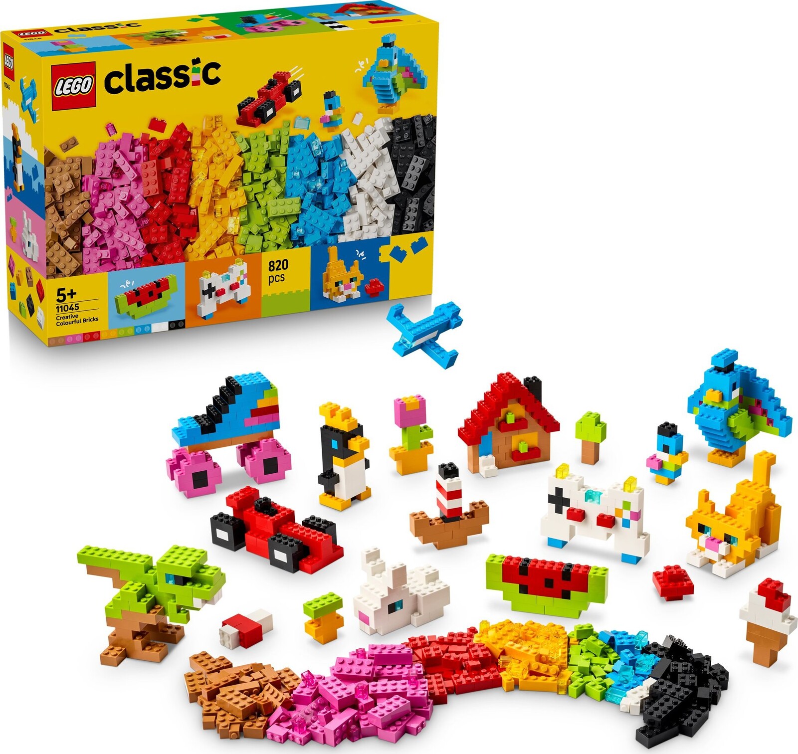 LEGO® Classic 11045 Kreatívne pestrofarebné kocky