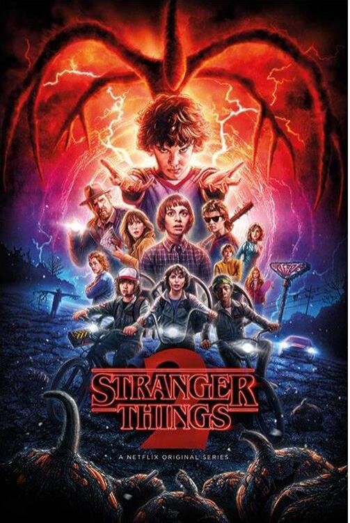 Netflix Stranger Things Season 2 One Sheet