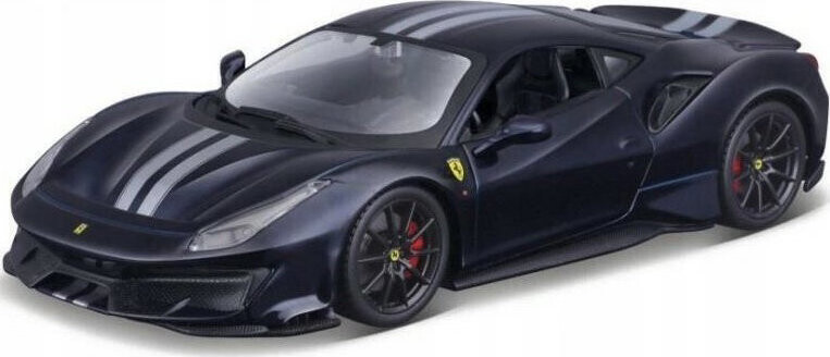 Bburago Ferrari 488 Pista 1:24 tmavo modrá