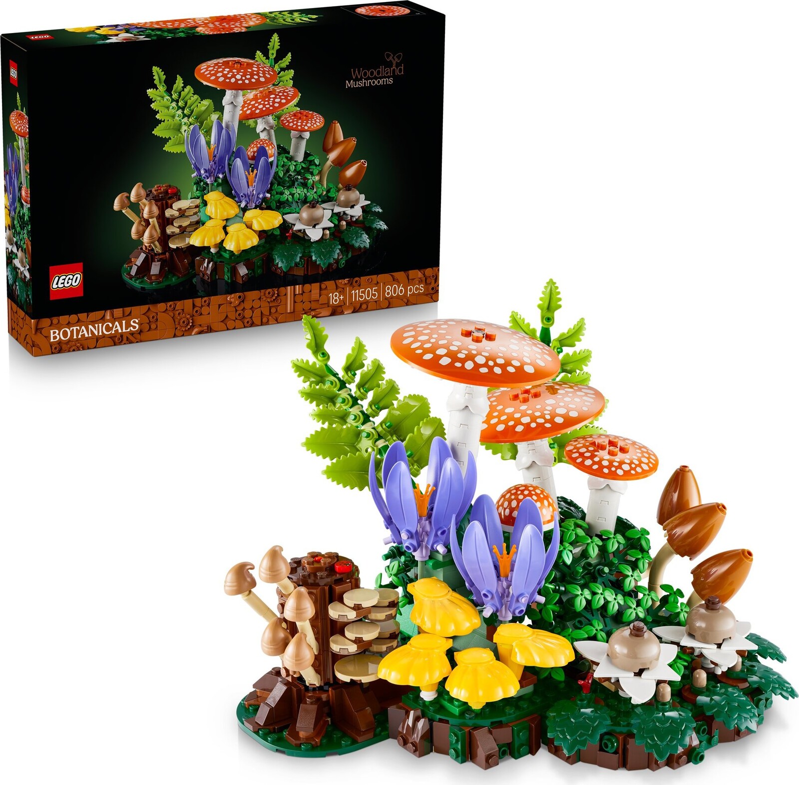 LEGO® Botanicals 11505 Lesné huby
