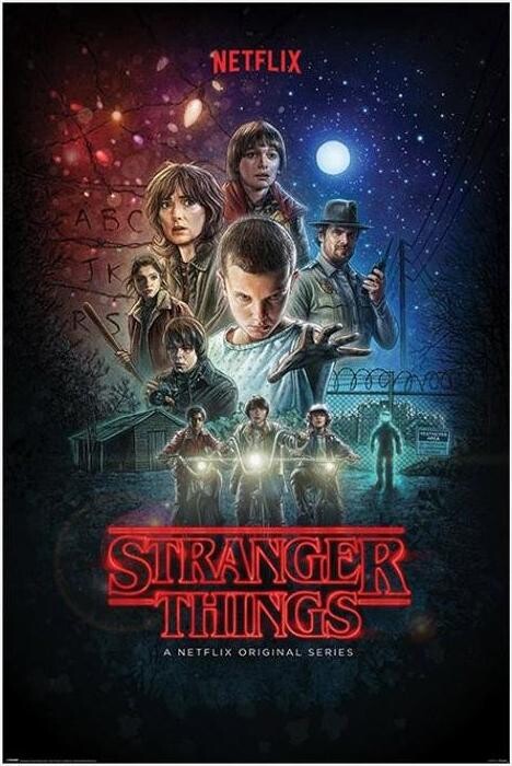 Netflix Stranger Things Season 1 One Sheet
