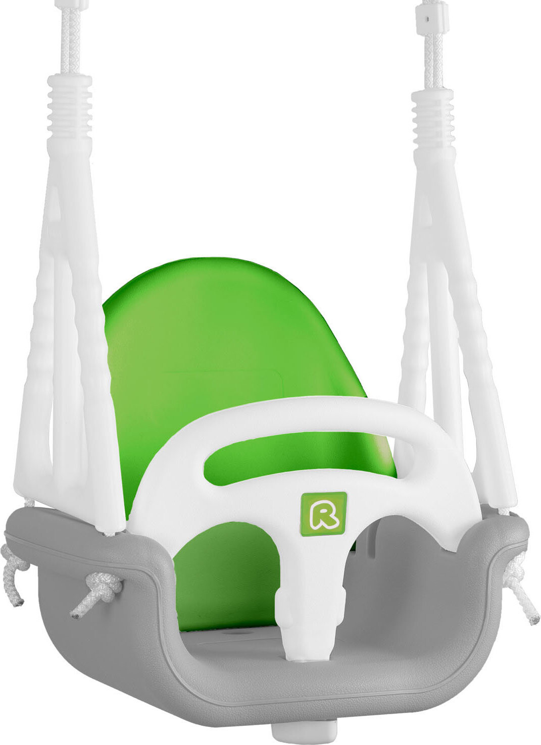Ricokids Hojdací kýblik 3 v 1 sivozelený
