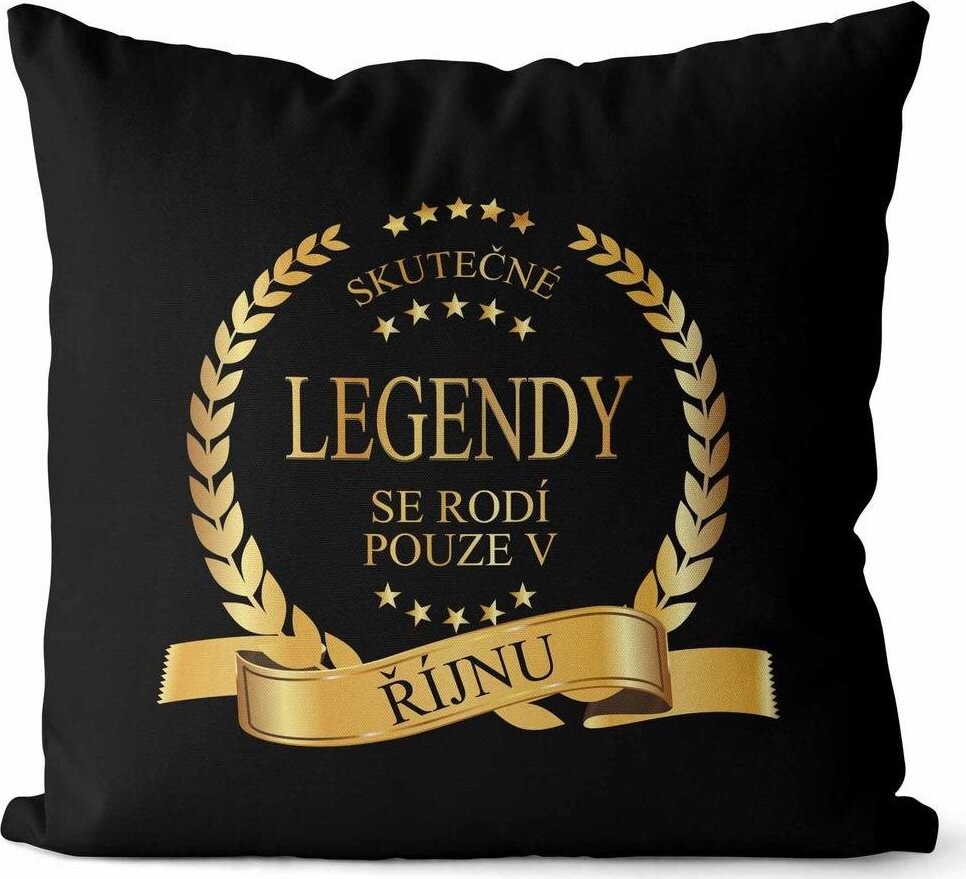 Impar vankúš Skutočné legendy – mesiace - Október