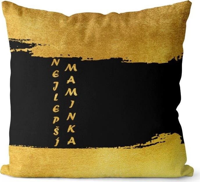 Impar polštář Maminka – gold