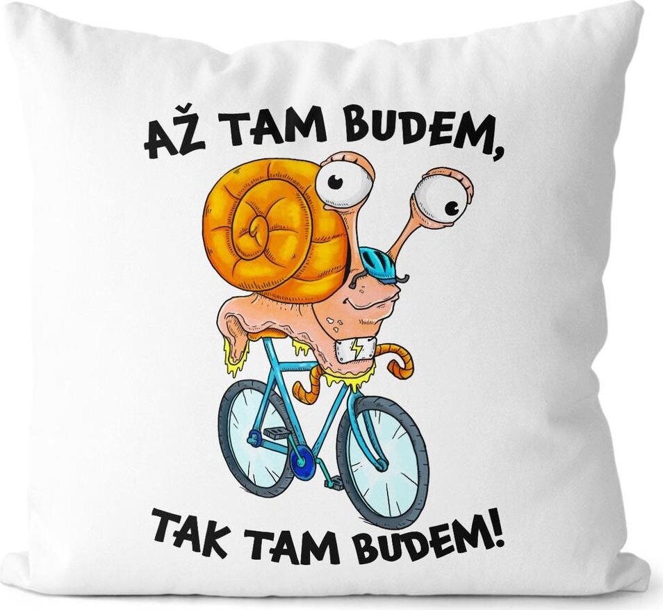 Impar - Vankúš Slimák na bicykli
