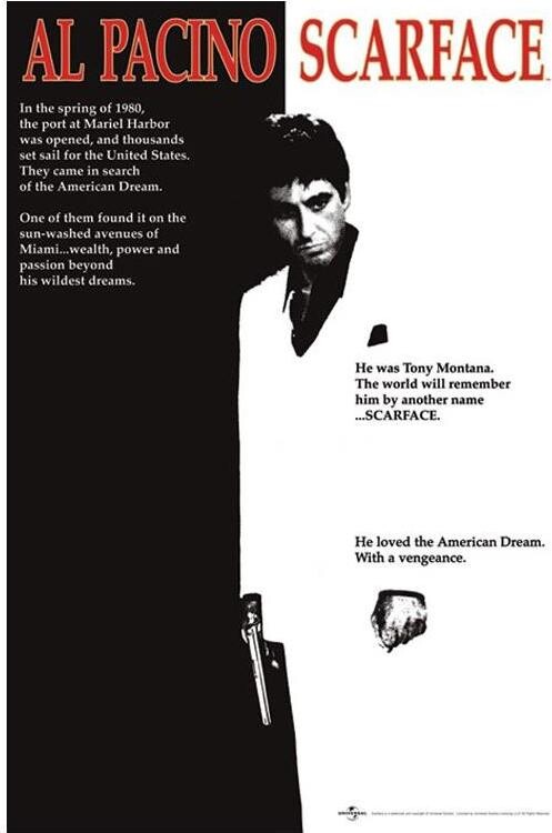 Scarface Al Pacino One Sheet