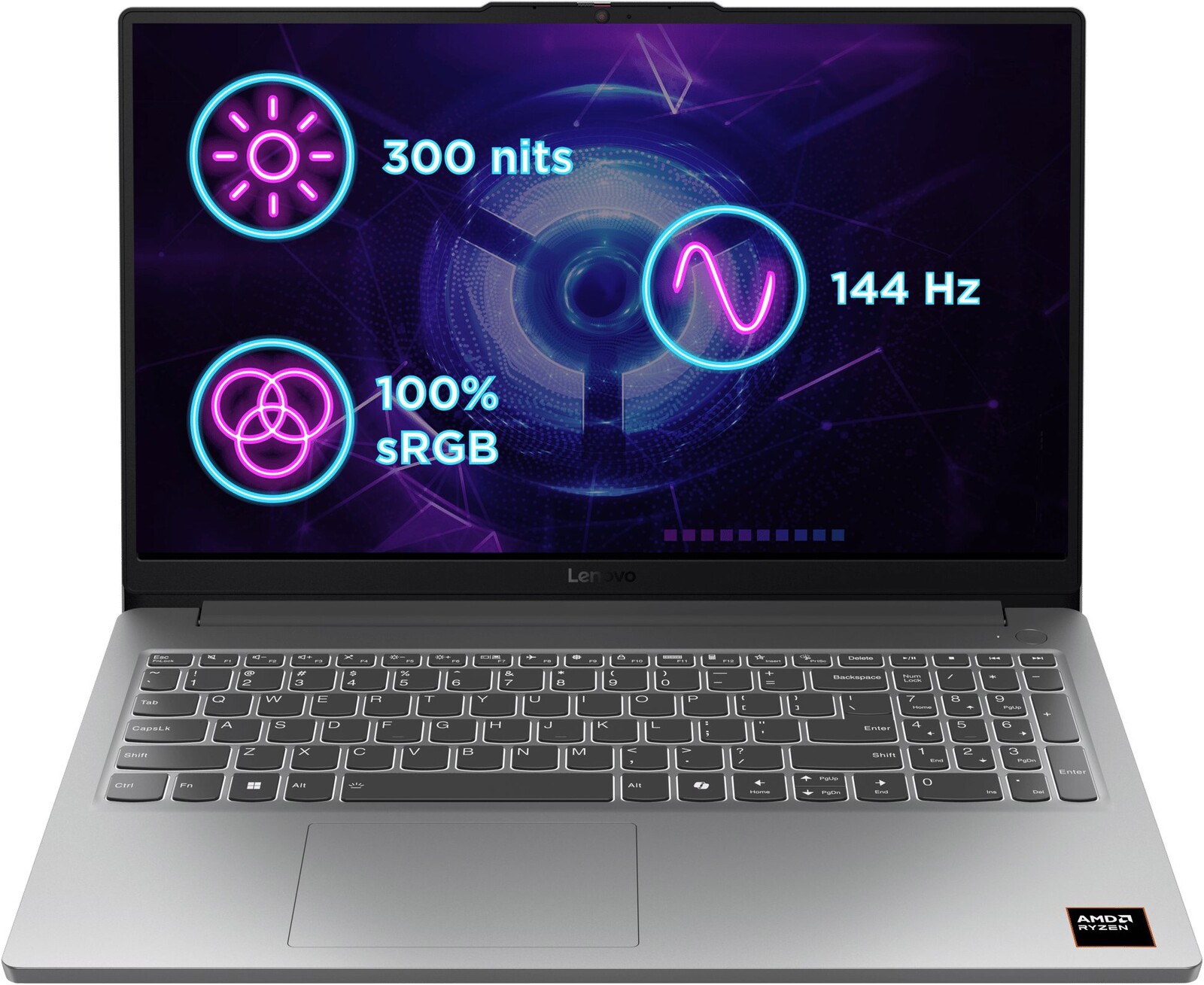 Lenovo LOQ Essential 15ARP11 Luna Grey (bez adaptéru)