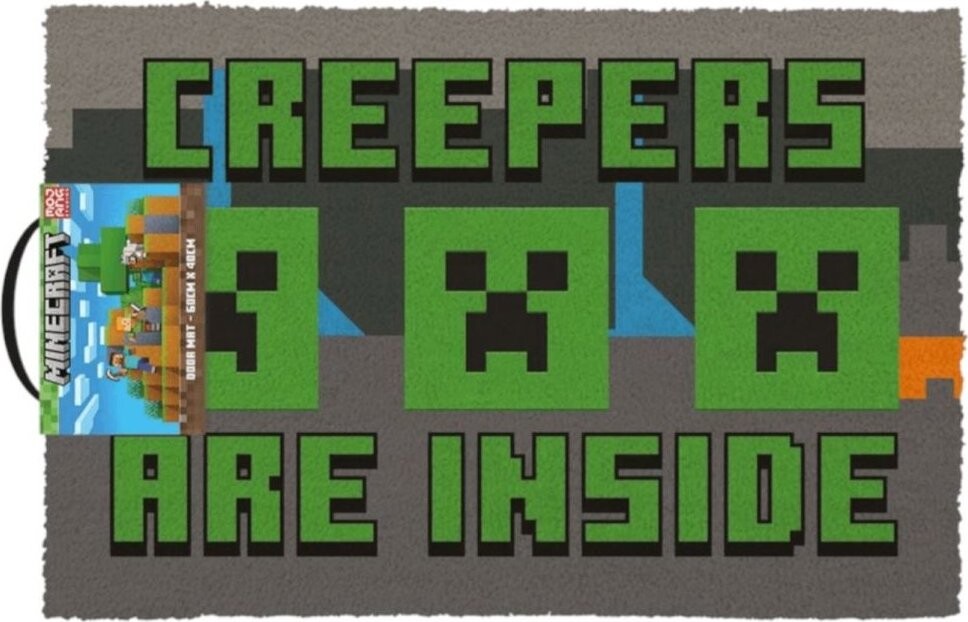 Minecraft: Creepers are inside – Rohožka