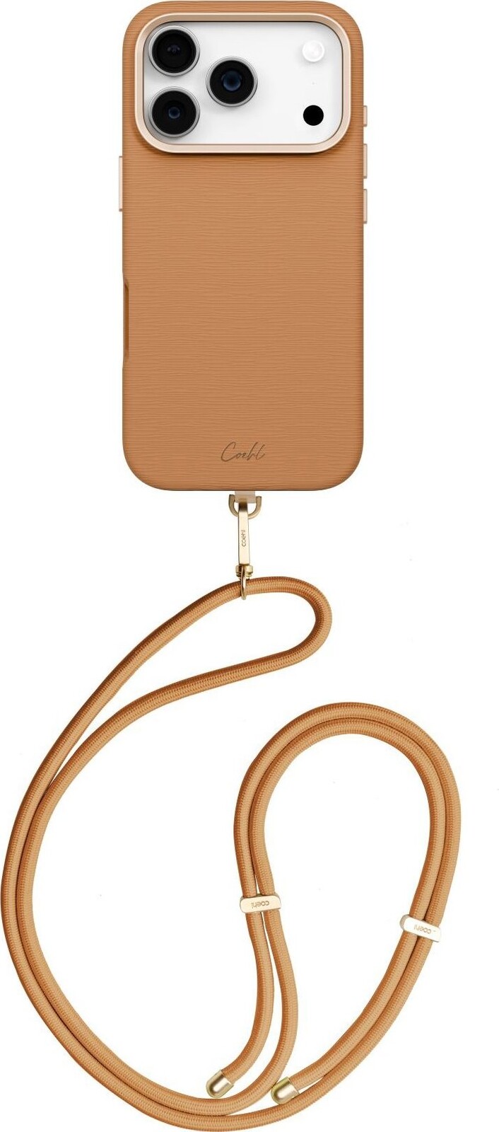 UNIQ COEHL Mirelle na iPhone 17 Pro, Pecan brown