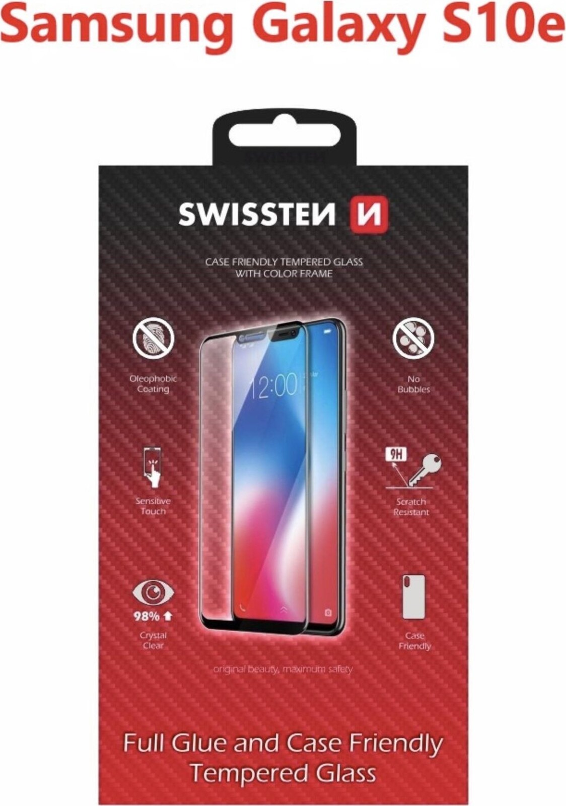 Swissten Case Friendly pre Samsung Galaxy S10e čierne