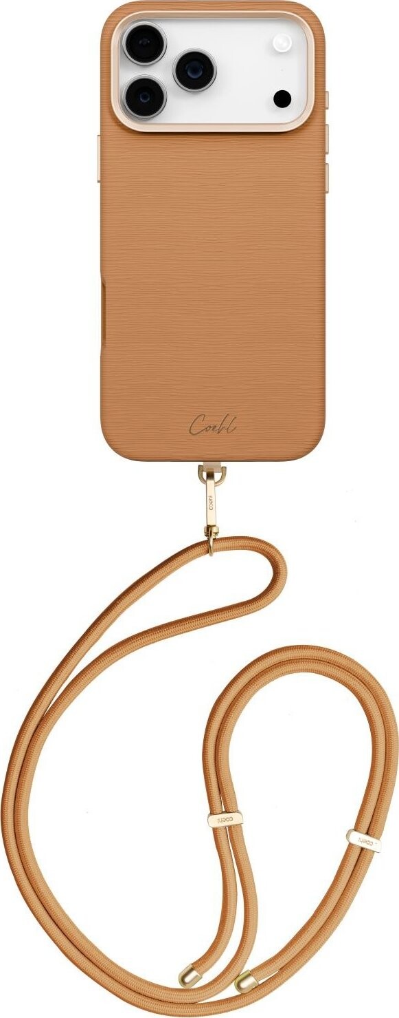 UNIQ COEHL Mirelle na iPhone 17 Pro Max, Pecan brown