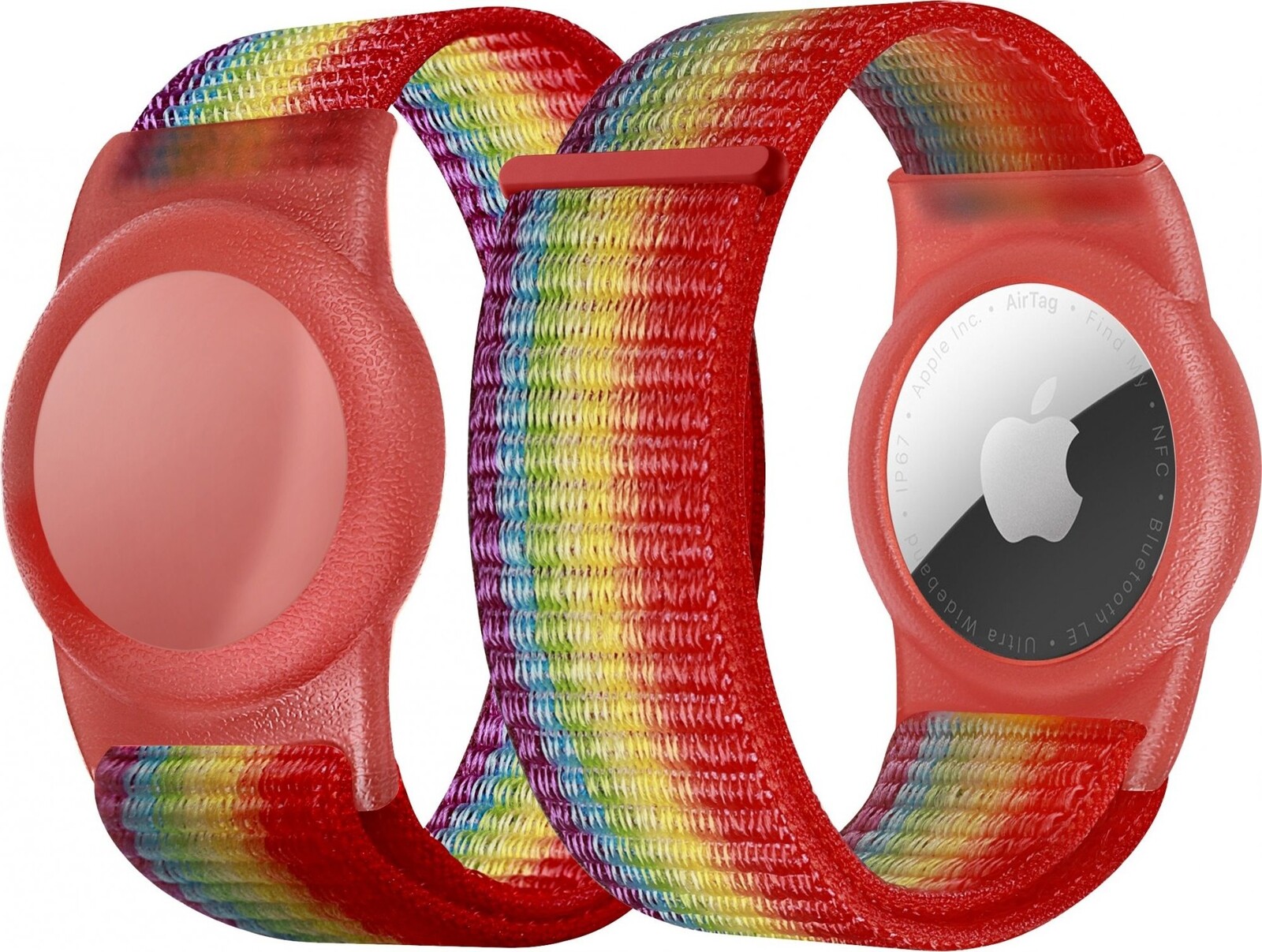 WowME AirTag Strap Classic Rainbow