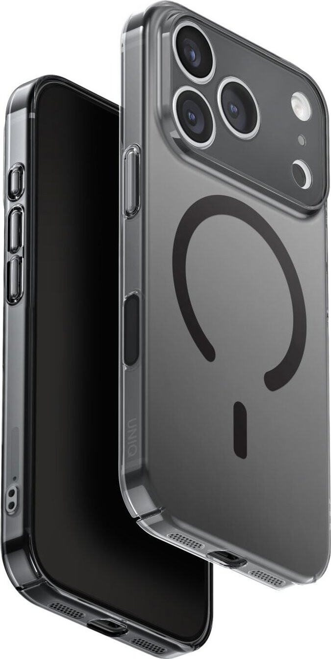 UNIQ Airsuit MagClick charging na iPhone 17 Pro, Clossy smoke
