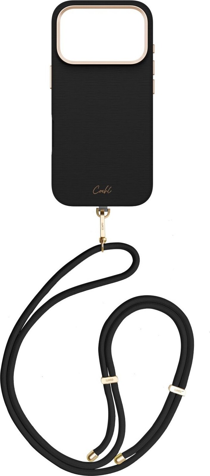 UNIQ COEHL Mirelle na iPhone 17 Pro, Ebony