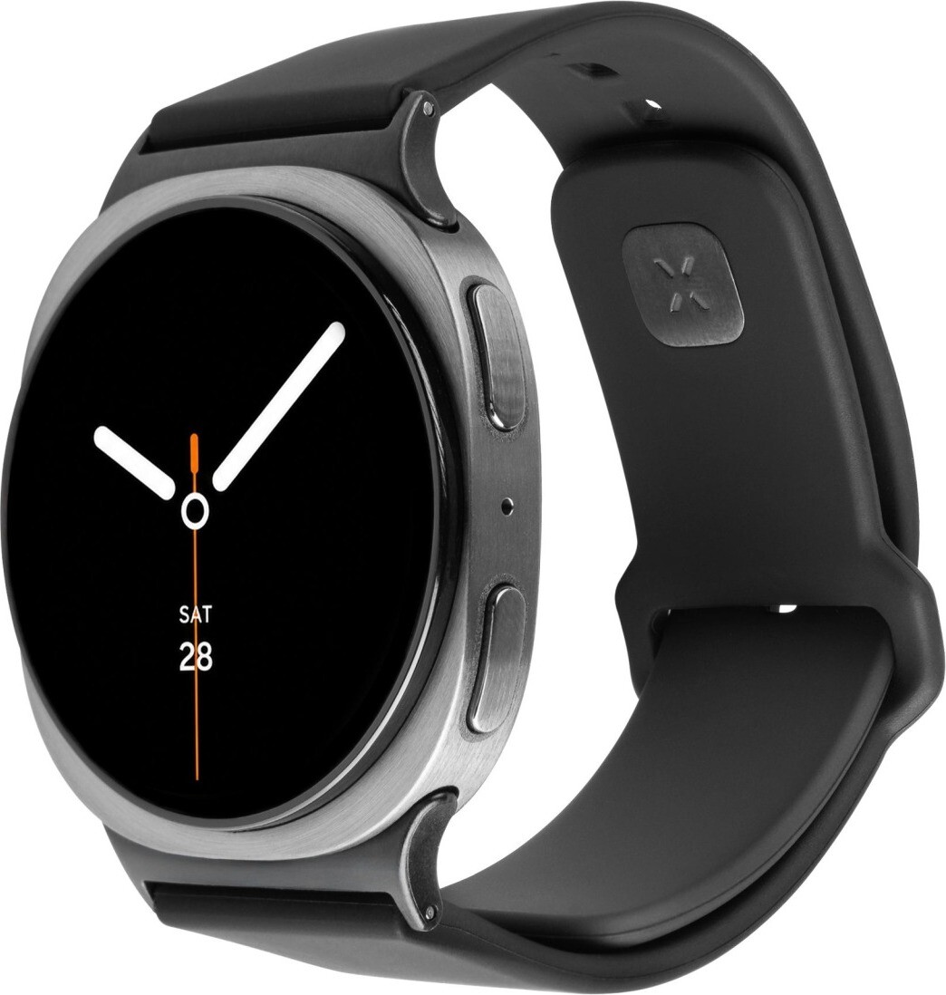 FIXED Silicone Sporty Strap pre Samsung Galaxy Watch 8 čierny