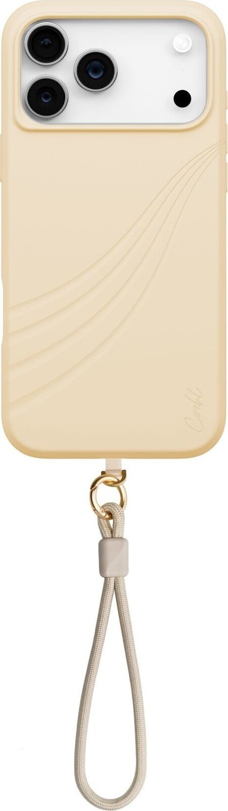 UNIQ COEHL Serina na iPhone 17 Pro Max, Milk sand