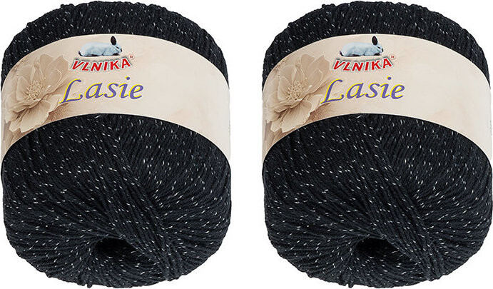 BELLATEX Lasie 50 g set 2 ks - 124 černá