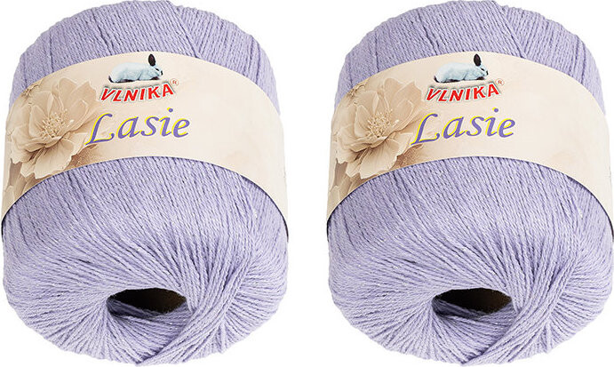BELLATEX Lasie 50 g set 2 ks - 128 fialová