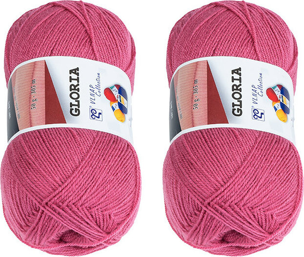 BELLATEX Gloria 50 g set 2 ks - 52034 růžová