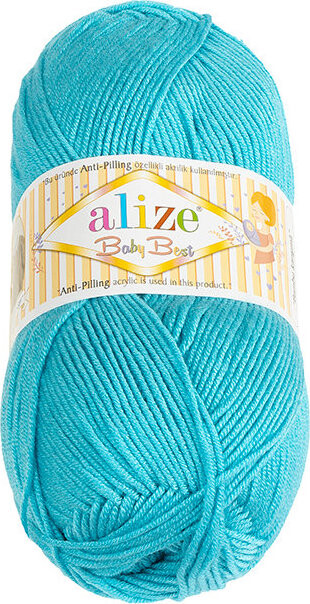 BELLATEX Baby Best 100 g - 287 tyrkysová