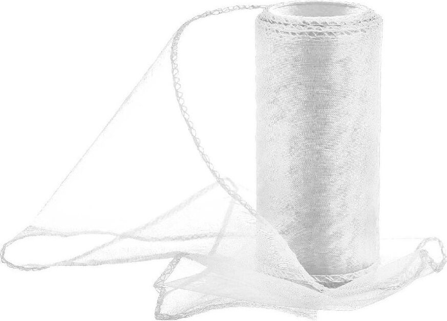 Vikpap Organza 12 cm/10y bílá