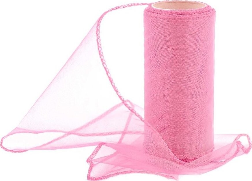 Vikpap Organza 12 cm/10y růžová
