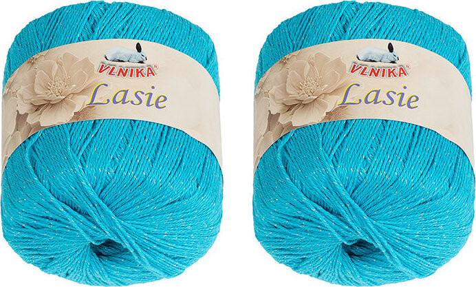 BELLATEX Lasie 50 g set 2 ks - 131 tyrkysová