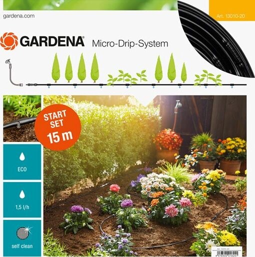 GARDENA MDS Štartovacia Súprava na záhony/riadky 15 m