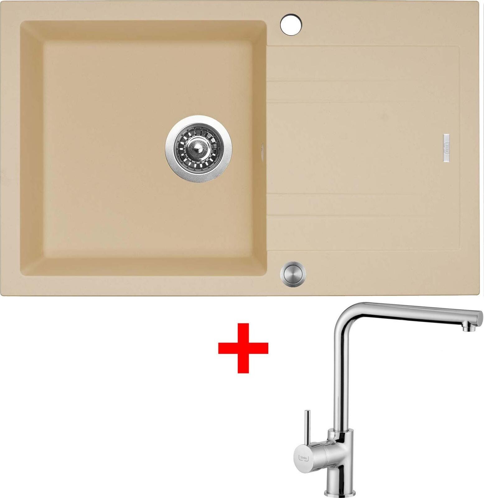 Sinks Linea 780 XC Sahara + Elka