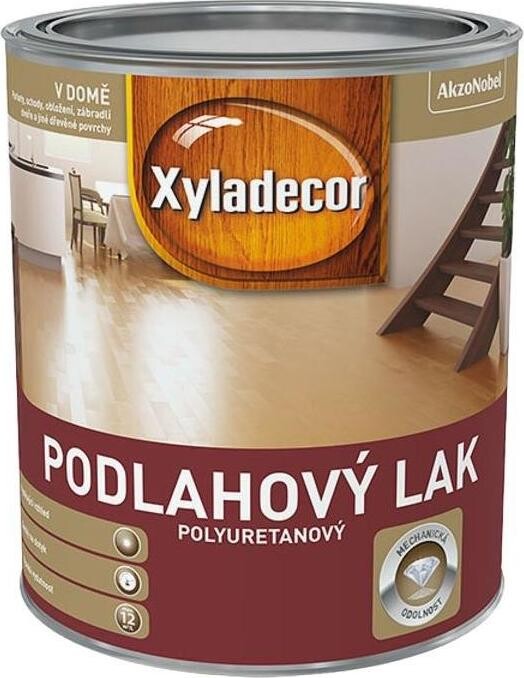 AKZO NOBEL Xyladecor Podlahový lak polyuretanový 5 l Lesk Bezbarvý