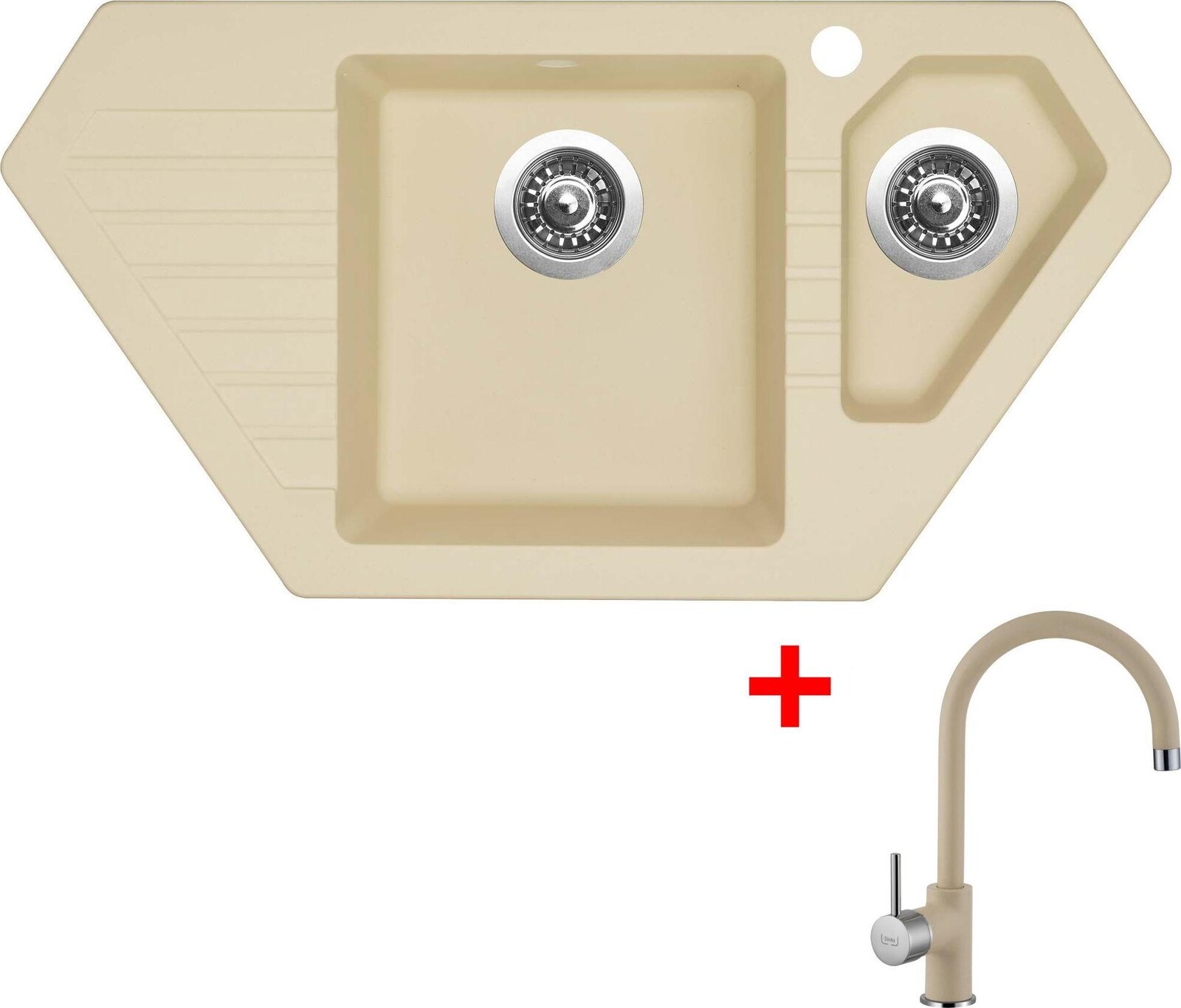Sinks Bravo 850.1 Sahara + Vitalia GR