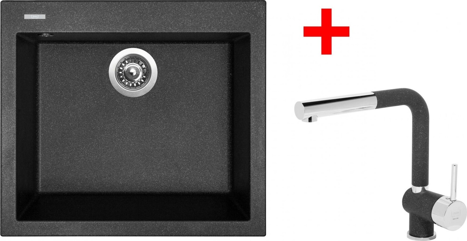 Sinks Cube 560 Granblack + Mix 3 P GR