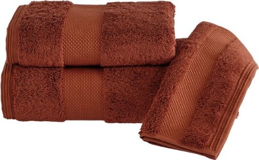 Soft Cotton Luxusní malý ručník DELUXE 30 × 50 cm z Modalu, skořicový