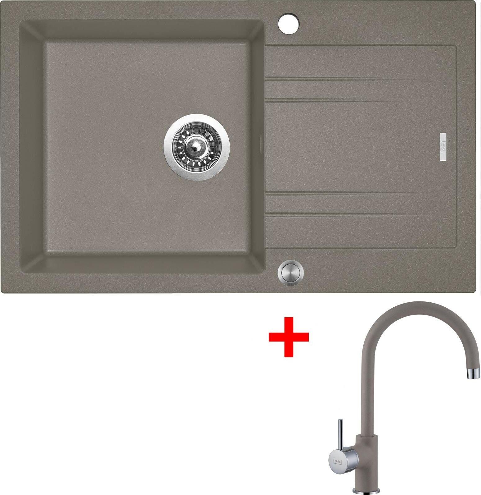 Sinks Linea 780 XC Truffle + Vitalia GR
