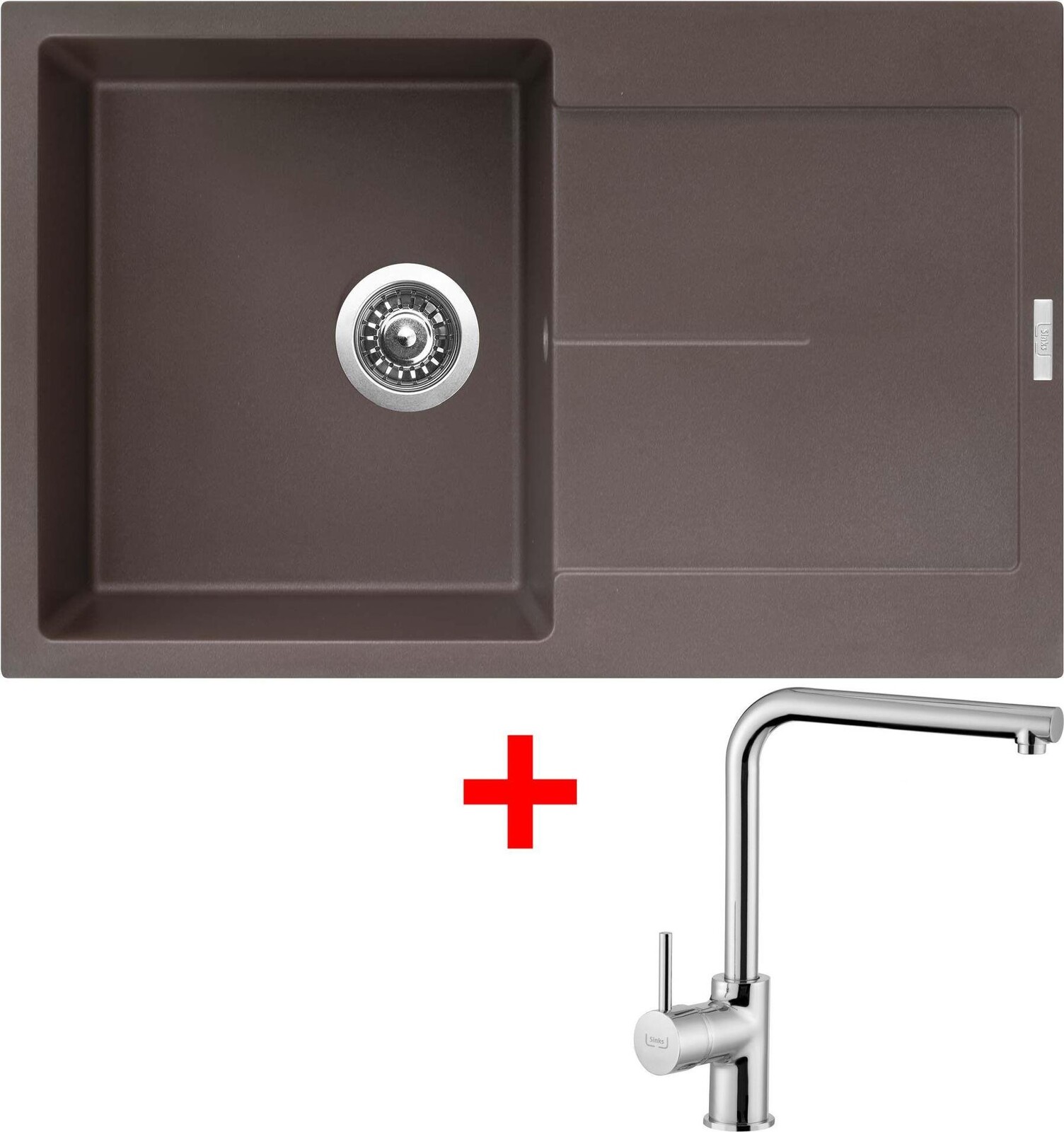 Sinks Ultima 790 Marone + Elka