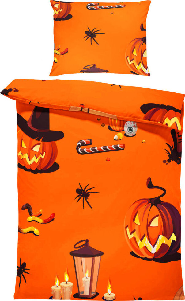 IMPAR Obliečky Halloweensky vzor 1, 140 × 200 cm + 90 × 70 cm