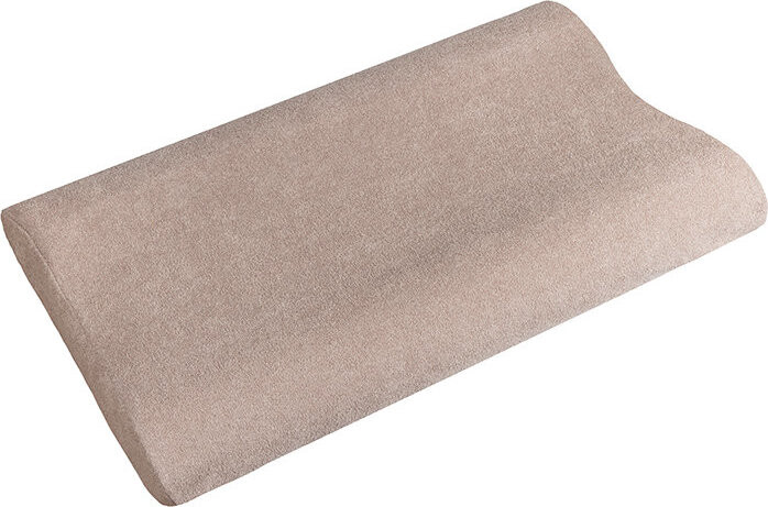 BELLATEX Povlak - anatomický polštář Lux froté 60 × 33 cm, 13 kávový
