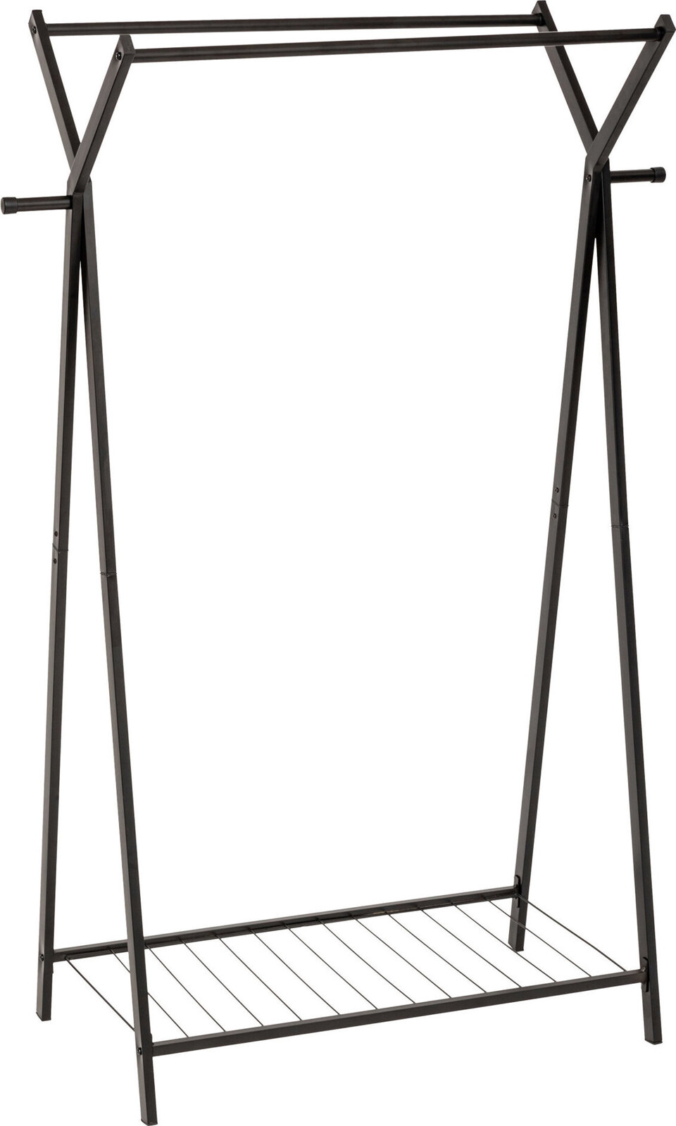 5five Simply Smart Dvojitý kovový věšák na oblečení METTY, 98 × 43,5 × 145 cm