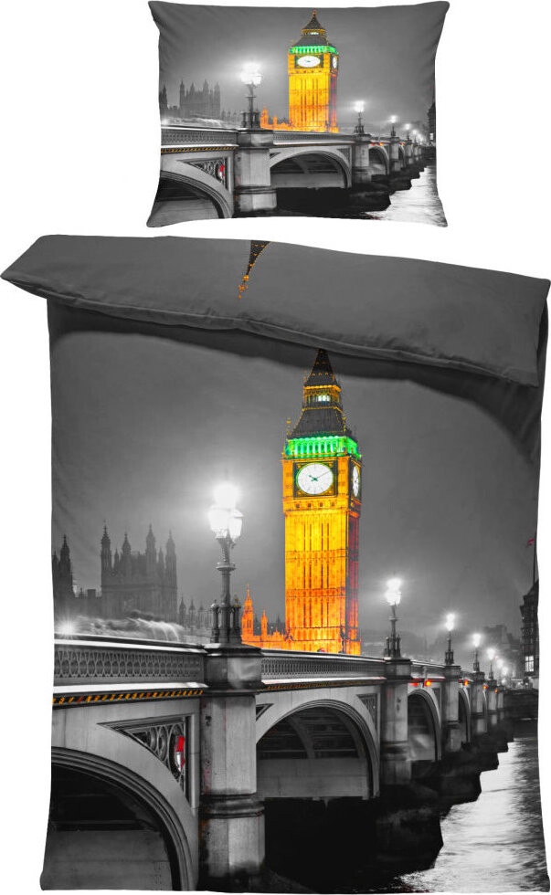 IMPAR Obliečky Londýn, 140 × 200 cm + 90 × 70 cm