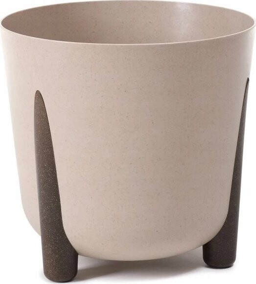 Lamela Květináč Frida průměr 21 cm, recycled Latté