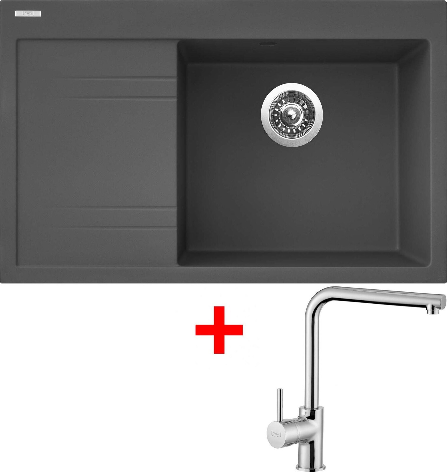 Sinks Rim 780 P Titanium + Elka