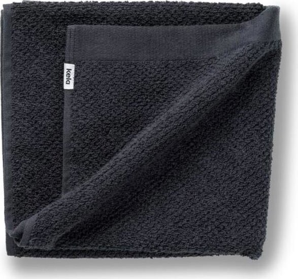 KELA Lavinia 100% bavlna černá 50 × 100 cm