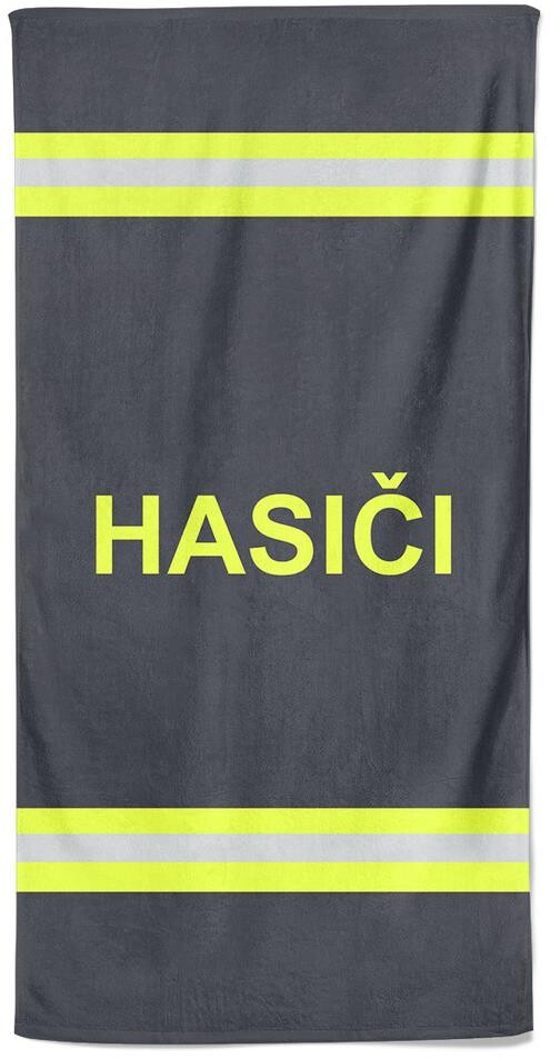 Impar osuška 70 × 140 cm Hasiči – pruhy