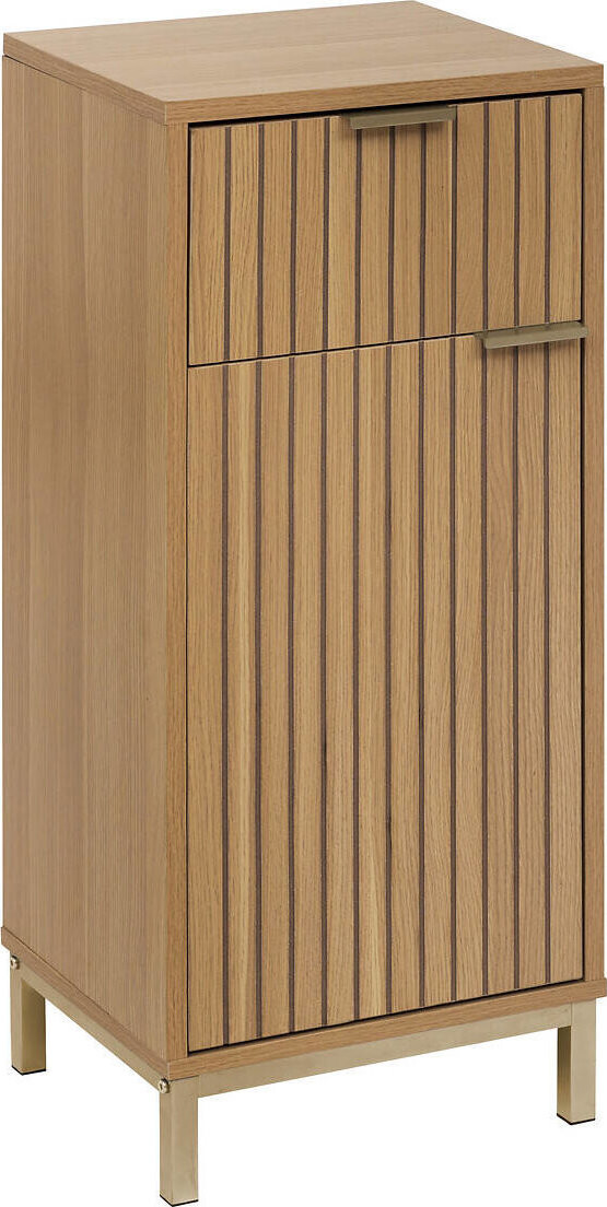 5five Nízká koupelnová skříňka Tasso, 33 × 28 × 80 cm