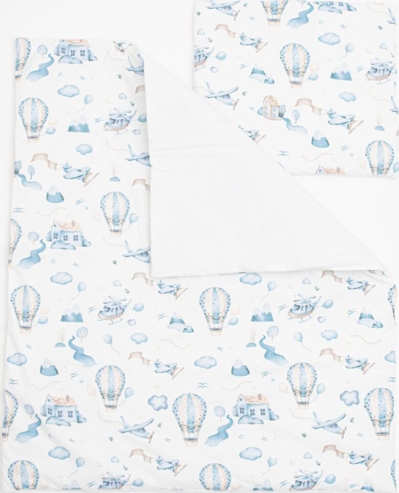 New Baby Bavlněný set do kočárku Romance
