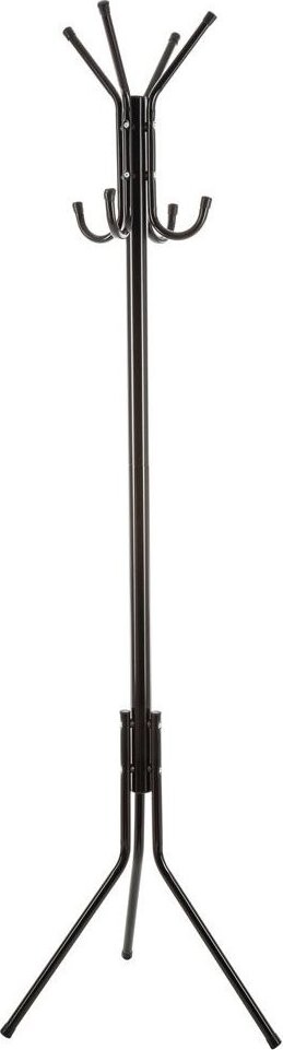 5five Simply Smart Závěs na oděvy a textilní doplňky stylový a praktický černý podstavec, 172 cm