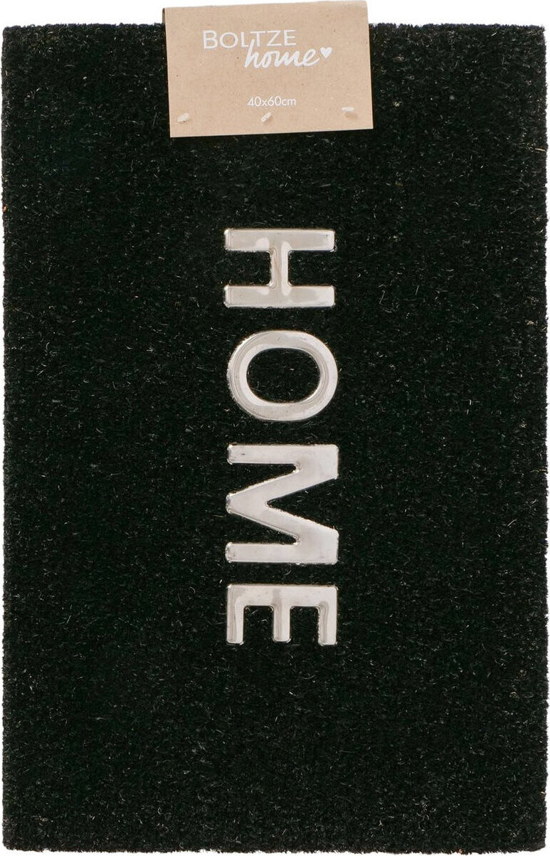 Boltze Kokosová rohožka HOME 40 × 60 cm, černá