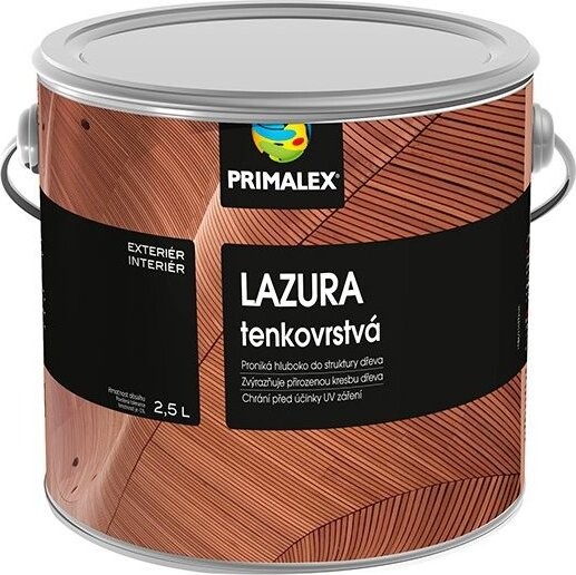 PPG Primalex lazura tenkovrstvá palisandr, 2,5 l
